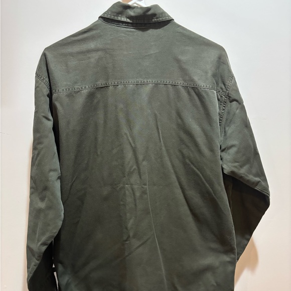 Vintage Coleman Olive Button-Up Shacket. - Picture 7 of 16